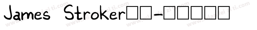 James Stroker字体字体转换